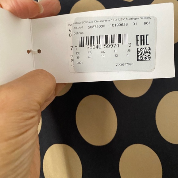 🖤 HUGO BOSS MIDI DRESS NWT 🖤 - Picture 6 of 9